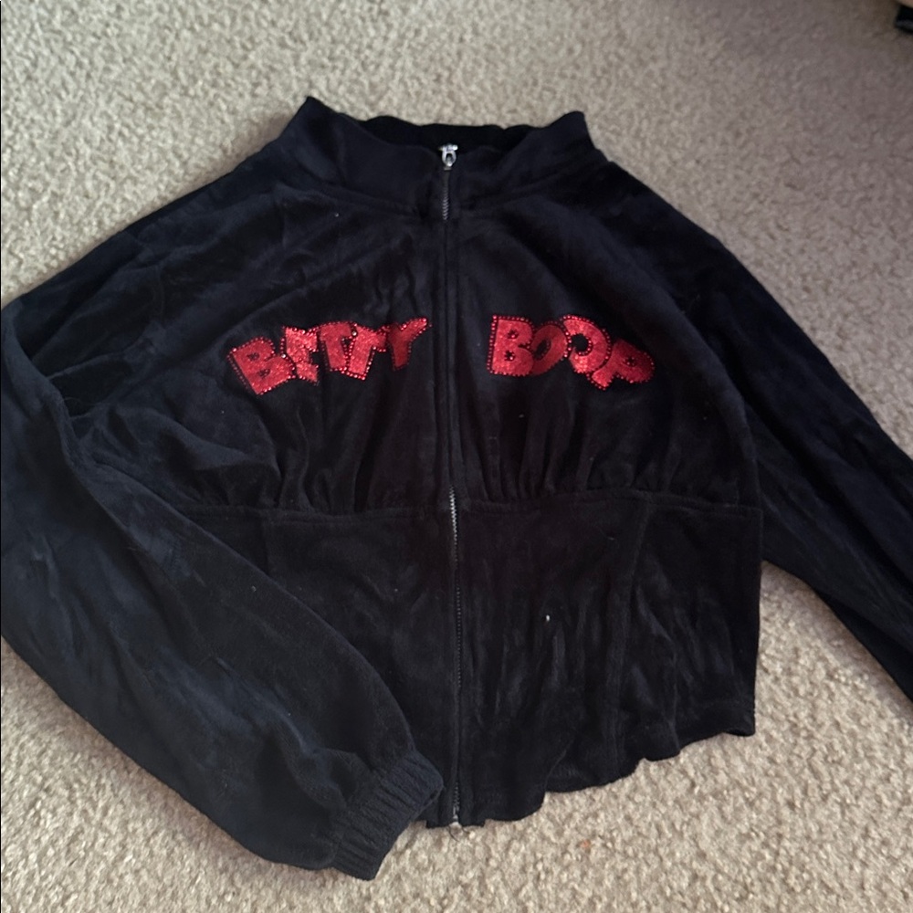 Dolls Kill Black Betty Boop Jacket